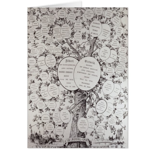 Schlüssel zum Abstammungsbaum (Vorne)