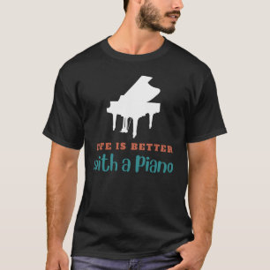 Schlüssel zum Lachen: Leben Harmonie mit einem Pia T-Shirt