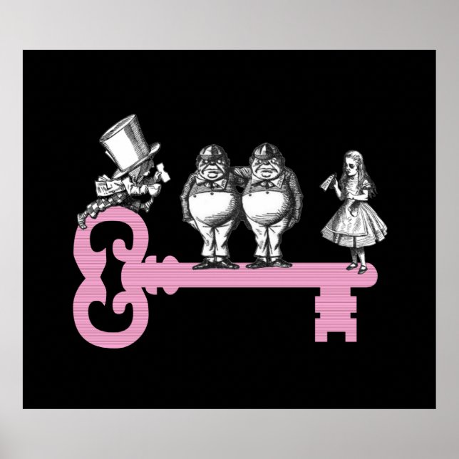 Schlüssel zum Wunderland-Poster Poster (Vorne)