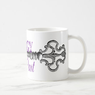 Schlüssel zur Genealogie Kaffeetasse