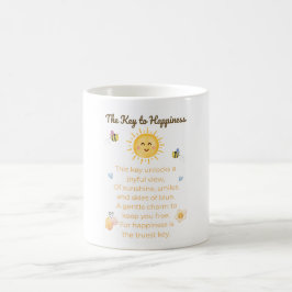 Schlüssel zur glücklichen Tasse - Whimsical Waterc
