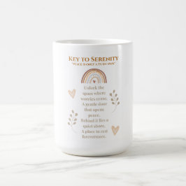 Schlüssel zur Tasse von Serenity Boho - Inspiratio