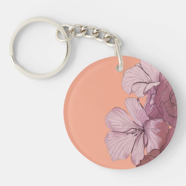 Schlüsselanhänger Abstract acrylic keychain (Vorderseite)