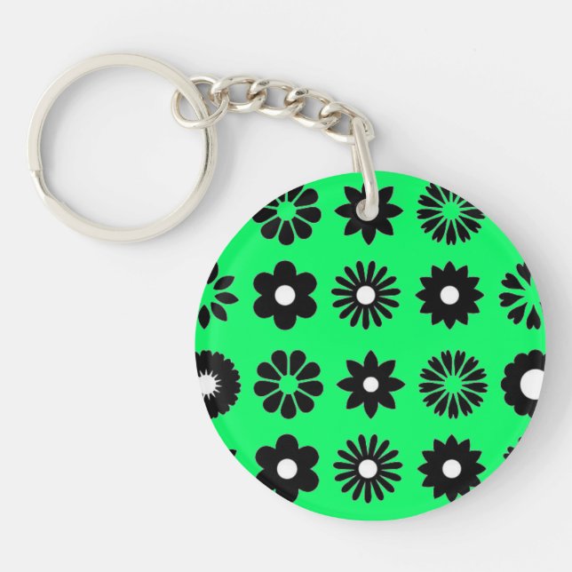 Schlüsselanhänger Abstract acrylic keychain (Vorderseite)