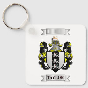 Schlüsselanhänger Aluminium Taylor Familienname +
