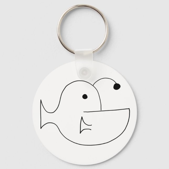 Schlüsselanhänger Anglerfish (Vorderseite)