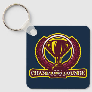 Schlüsselanhänger auf dem Metallplatz, 2,25 Zoll x