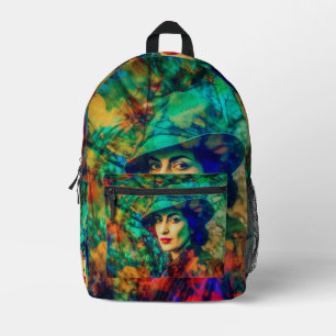 Schlüsselanhänger Bedruckter Rucksack