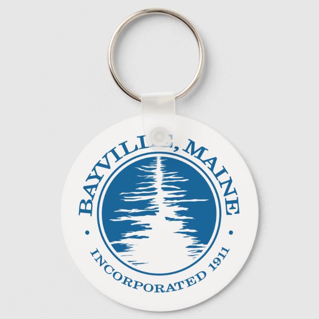 Schlüsselanhänger - Blau (Vorderseite)