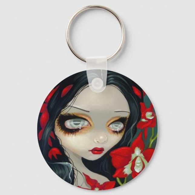 Schlüsselanhänger "Blutorchid" (Vorderseite)