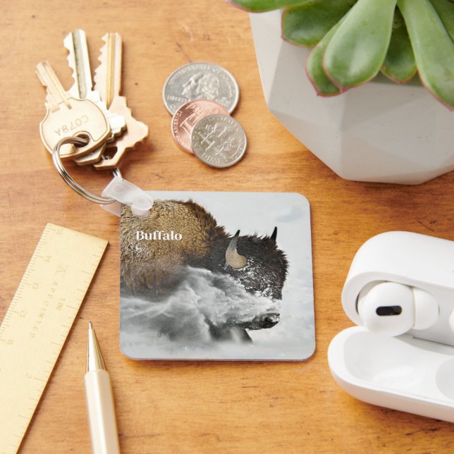 Schlüsselanhänger-Buffalo Schlüsselanhänger (Schreibtisch)