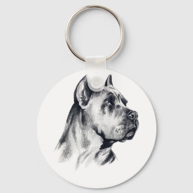 Schlüsselanhänger Cane Corso (Vorderseite)