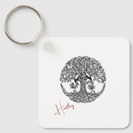 Schlüsselanhänger Celtic tree