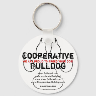 Schlüsselanhänger Cooperative Bulldog