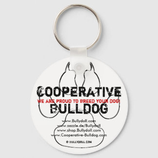 Schlüsselanhänger Cooperative Bulldog