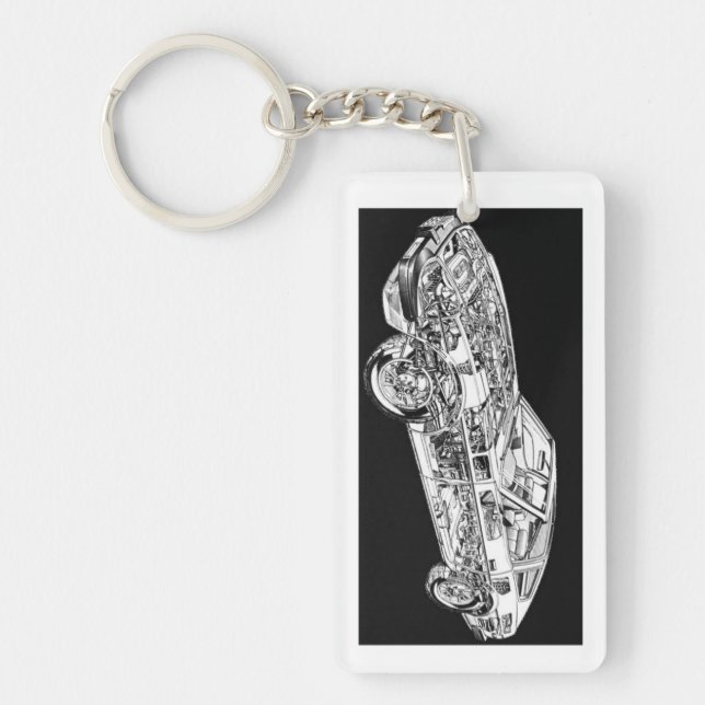 Schlüsselanhänger Datsun 280zx (Vorderseite)