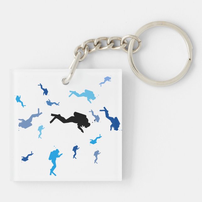 Schlüsselanhänger (dbl) - Tauchen (Rückseite)