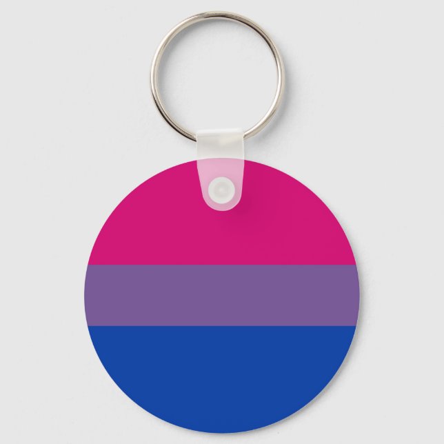 Schlüsselanhänger der Bisexualität (Vorderseite)