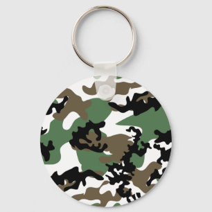 Schlüsselanhänger der Dschungel-Camouflage