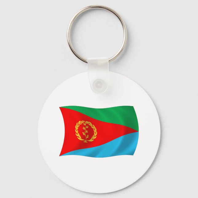 Schlüsselanhänger der Flagge Eritrea (Vorderseite)