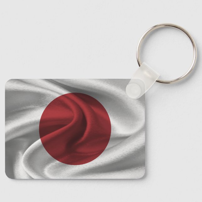 Schlüsselanhänger der japanischen Flagge (Vorderseite)