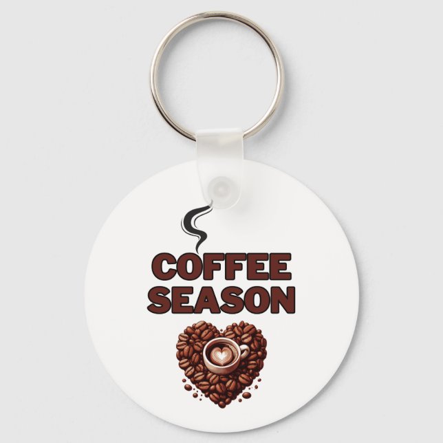 Schlüsselanhänger der Kaffeesaison (Vorderseite)