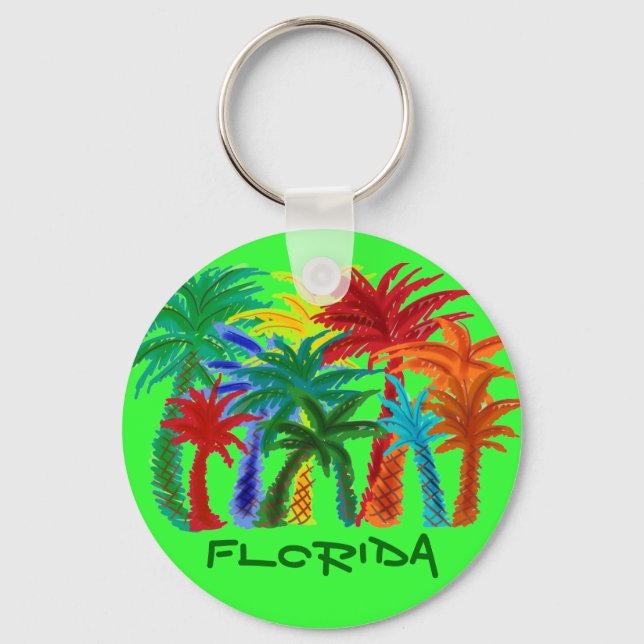 Schlüsselanhänger der Palme Florida (Vorderseite)