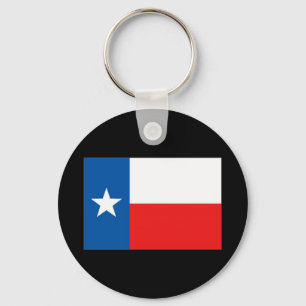 Schlüsselanhänger der Staatsflagge von Texas