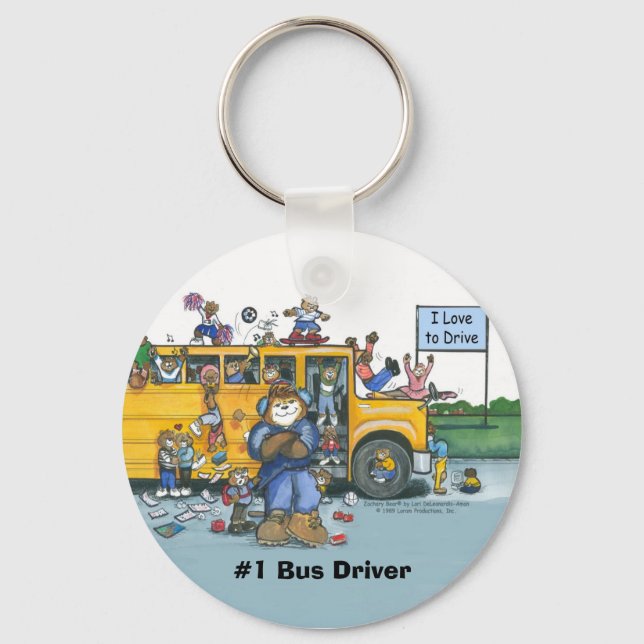 Schlüsselanhänger des Busfahrers (Vorderseite)