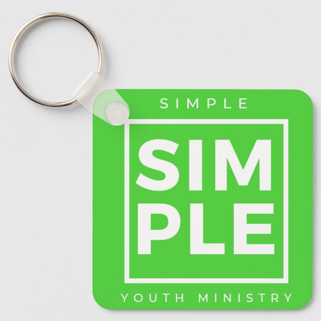 Schlüsselanhänger des einfachen Jugendministeriums (Vorderseite)