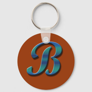 Schlüsselanhänger des Monogramm-B