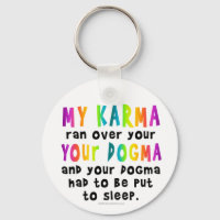 Schlüsselanhänger - Dogma Karma
