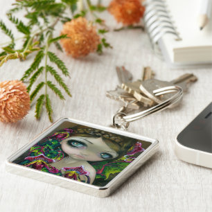 Schlüsselanhänger "Dragon Orchid"