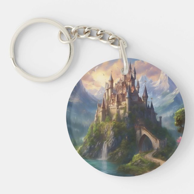 Schlüsselanhänger - Elektrischer Dschungel (Vorderseite)