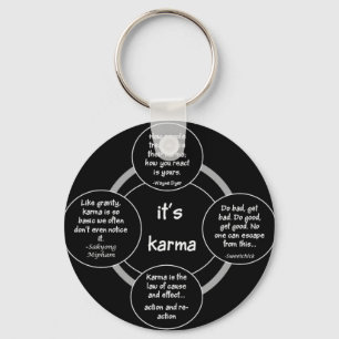 Schlüsselanhänger - es ist Karma