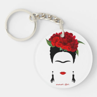 Schlüsselanhänger Frida Kahlo Porträtzubehör