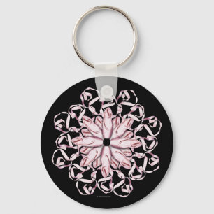 Schlüsselanhänger für Ballettmuster (pink)