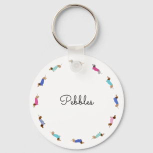 Schlüsselanhänger für benutzerdefinierte Dackel