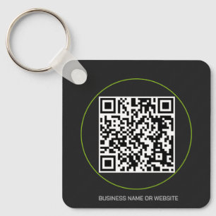 Schlüsselanhänger für benutzerdefinierten QR-Code
