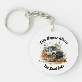 Schlüsselanhänger für das Erlebnis von Geländewage