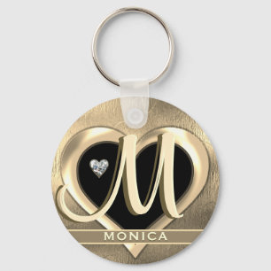 Schlüsselanhänger für den Anfangsnamen Monogramm