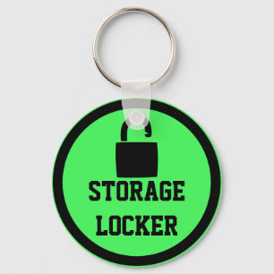 Schlüsselanhänger für den grünen Speicher-Lock