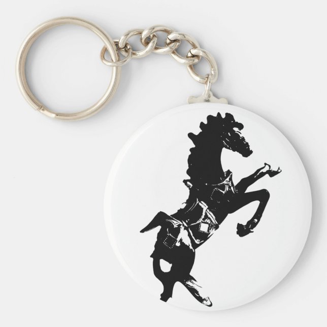 Schlüsselanhänger für die Haltbarkeit von Pferden (Vorne)