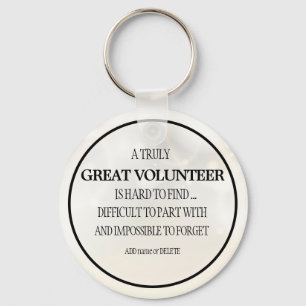 Schlüsselanhänger für ehrenamtlich danken Ihnen da