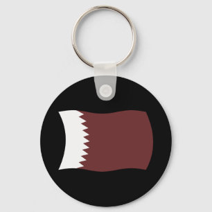 Schlüsselanhänger für Katar-Flag