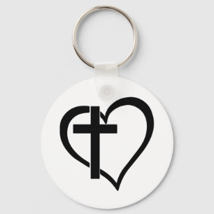 Schlüsselanhänger für Kreuz- und Herztasten