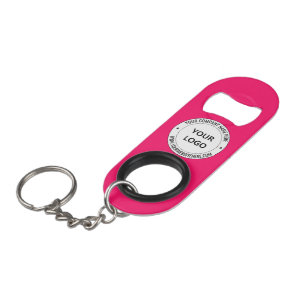 Schlüsselanhänger für kundenspezifische Firmenlogo Mini Flaschenöffner