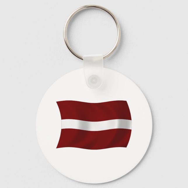 Schlüsselanhänger für Lettland (Vorderseite)