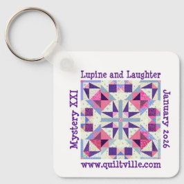Schlüsselanhänger für Lupine und Lachen