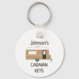 Schlüsselanhänger für personalisierte Caravan Keys